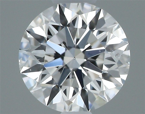 0.4 carat E-SI1 Excellent cut Natūralus Round Deimantas (1)