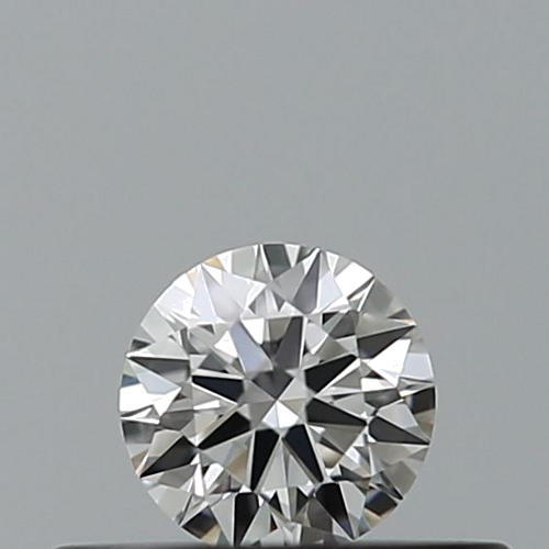 0.19 carat F-VVS2 Excellent cut Natūralus Round Deimantas (1)