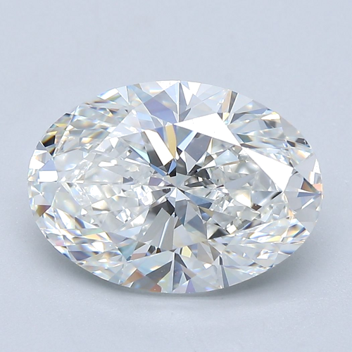 4.01 carat G-VS2 Natūralus Oval Deimantas (1)