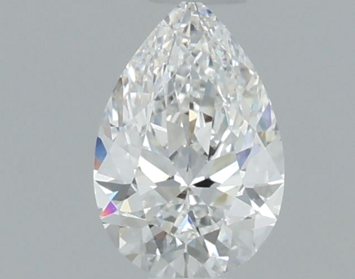 0.34 carat E-IF Natūralus Pear Deimantas (1)