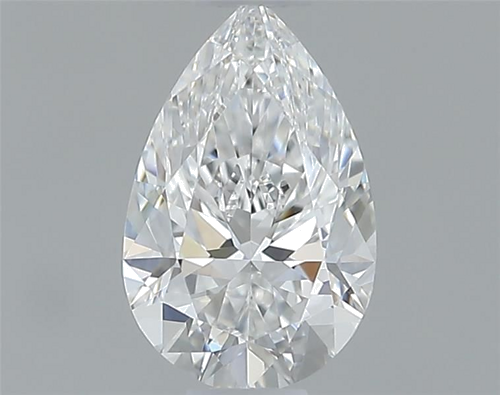 0.37 carat E-VVS1 Natūralus Pear Deimantas (1)
