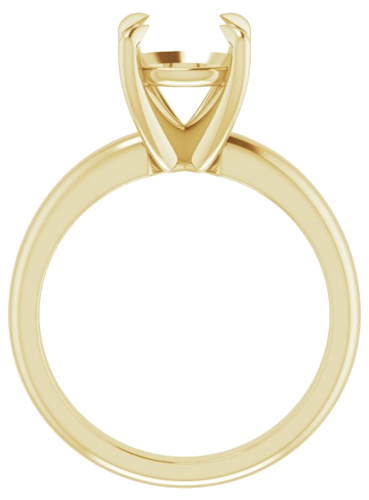 Sužadėtuvių Žiedas „Claw-Prong Solitaire“ 14k yellow gold Round 8.8mm (2)