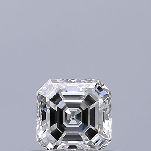 0.32 carat E-VVS1 Natūralus Asscher Deimantas (1)