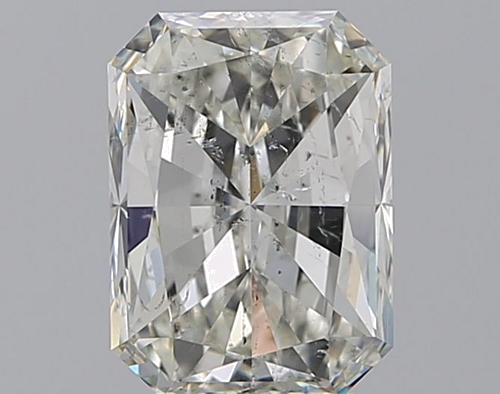 3.02 carat J-SI2 Natūralus Radiant Deimantas (1)