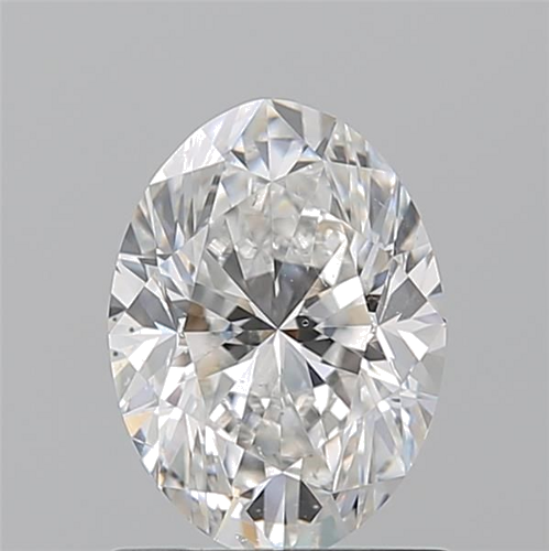 1.2 carat F-SI1 Natūralus Oval Deimantas (1)