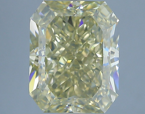 5.01 carat Fancy Yellow-SI2 Natūralus Radiant Deimantas (1)