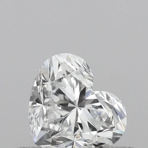 0.51 carat D-VS1 Natūralus Heart Deimantas (1)