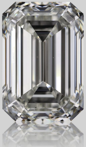1.01 carat I-VS2 Natūralus Emerald Deimantas (1)