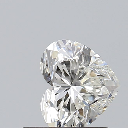 0.61 carat I-SI1 Natūralus Heart Deimantas (1)