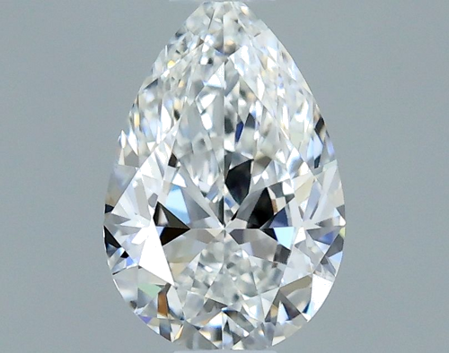 0.28 carat F-IF Natūralus Pear Deimantas (1)