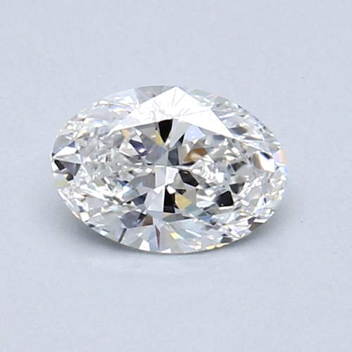 0.55 carat E-VS2 Natūralus Oval Deimantas (1)