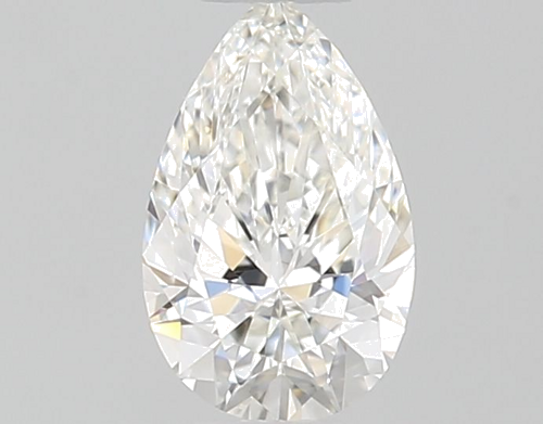 0.3 carat G-VVS1 Natūralus Pear Deimantas (1)