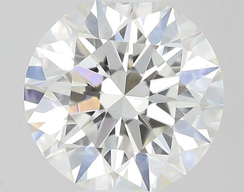 0.5 carat I-VS1 Excellent cut Natūralus Round Deimantas (1)