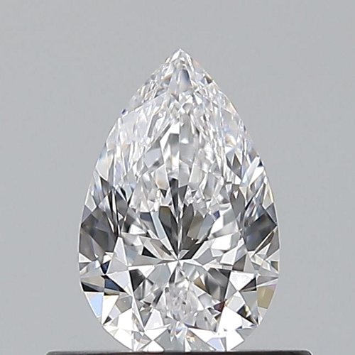 0.52 carat D-VS1 Natūralus Pear Deimantas (1)
