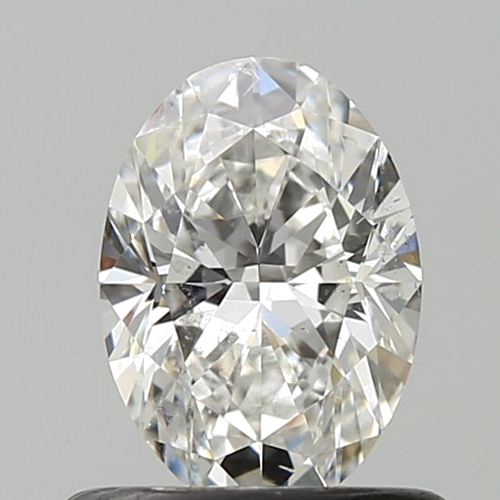 0.61 carat E-SI2 Natūralus Oval Deimantas (1)