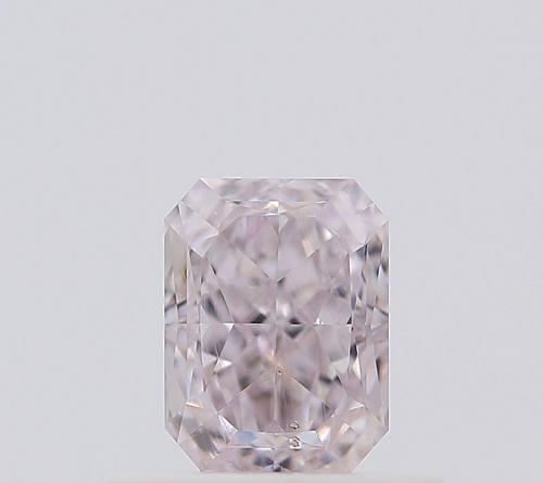 0.54 carat Fancy Light Pink-SI1 Natūralus Radiant Deimantas (1)