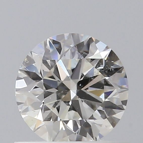 0.55 carat G-SI2 Excellent cut Natūralus Round Deimantas (1)