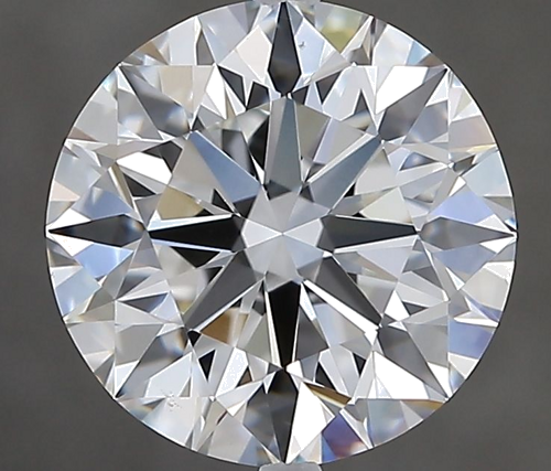 2.7 carat F-VS2 Excellent cut Natūralus Round Deimantas (1)