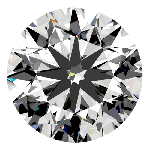 0.3 carat E-VVS2 Very Good cut Natūralus Round Deimantas (1)