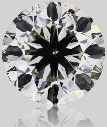 1.5 carat K-SI2 GD cut Natūralus Round Deimantas (1)