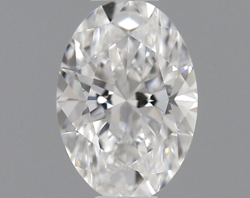 0.4 carat D-VVS2 Natūralus Oval Deimantas (1)