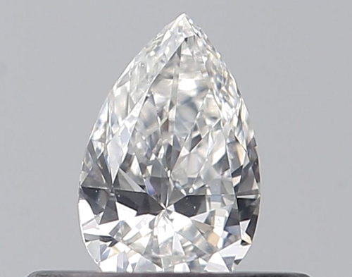 0.25 carat F-VS2 Natūralus Pear Deimantas (1)