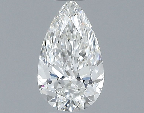 0.33 carat G-IF Natūralus Pear Deimantas (1)