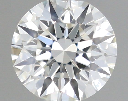 0.27 carat J-VVS2 Excellent cut Natūralus Round Deimantas (1)