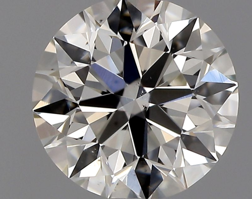 0.44 carat I-SI1 Excellent cut Natūralus Round Deimantas (1)