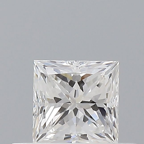 0.4 carat E-VVS1 Natūralus Princess Deimantas (1)