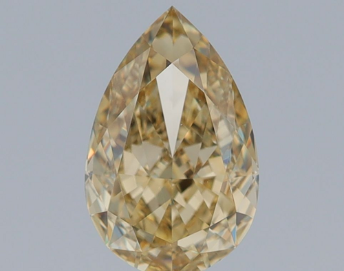 1.55 carat Fancy Brownish Yellow-VVS1 Natūralus Pear Deimantas (1)