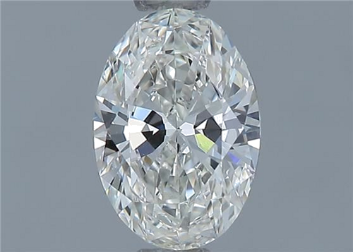 0.56 carat I-VS2 Natūralus Oval Deimantas (1)