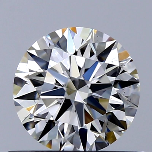 0.57 carat G-SI1 Excellent cut Natūralus Round Deimantas (1)