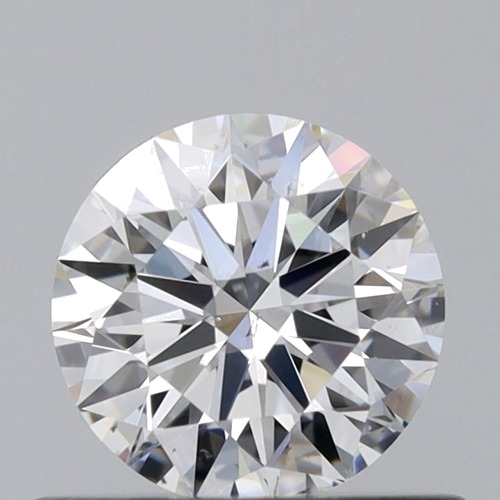 0.55 carat F-SI1 Excellent cut Natūralus Round Deimantas (1)