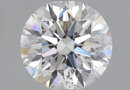 0.75 carat F-SI1 Excellent cut Natūralus Round Deimantas (1)