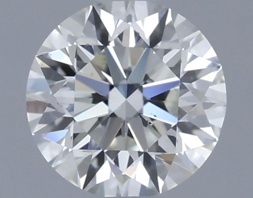 0.5 carat I-VS2 Excellent cut Natūralus Round Deimantas (1)