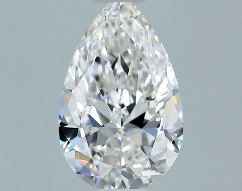 0.5 carat G-VVS1 Natūralus Pear Deimantas (1)