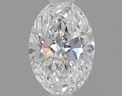 0.5 carat D-VS1 Natūralus Oval Deimantas (1)