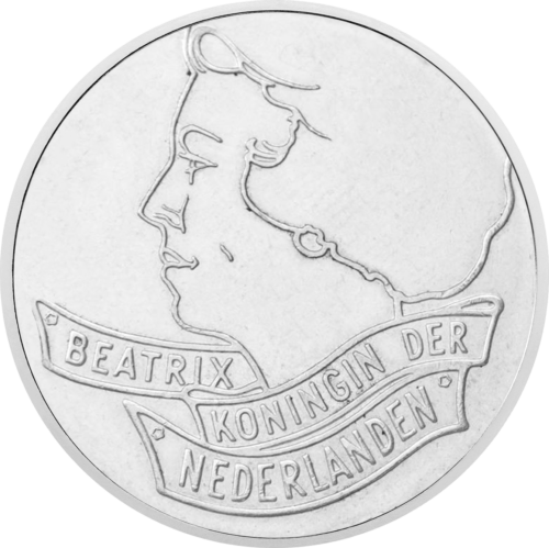 50 guldeņi Māstrihtas līgums 1994 Nīderlande sudraba monēta (1)