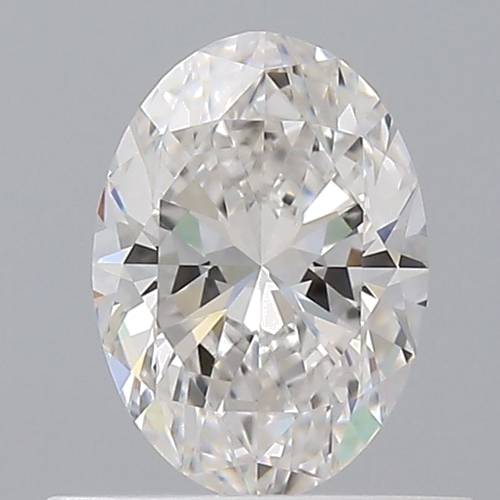 0.52 carat E-VVS2 Natūralus Oval Deimantas (1)