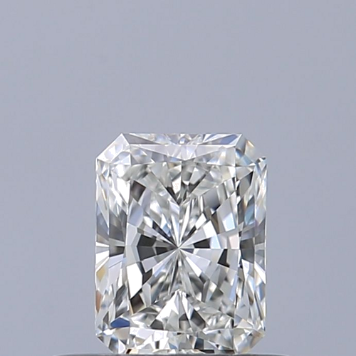 0.41 carat F-VVS2 Natūralus Radiant Deimantas (1)