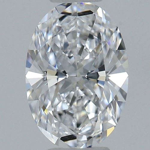 0.41 carat D-VVS2 Natūralus Oval Deimantas (1)