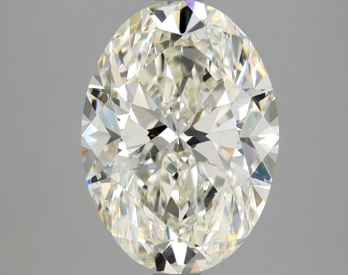 3.0 carat K-SI1 Natūralus Oval Deimantas (1)