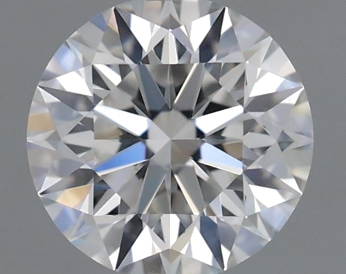 0.46 carat F-VVS1 Excellent cut Natūralus Round Deimantas (1)