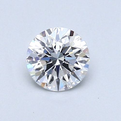 0.53 carat D-VS2 Very Good cut Natūralus Round Deimantas (1)