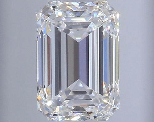 0.65 carat F-VVS1 Natūralus Emerald Deimantas (1)