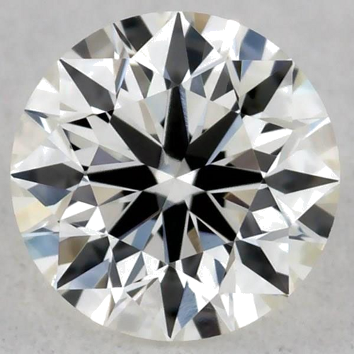 0.23 carat H-VVS2 Excellent cut Natūralus Round Deimantas (1)