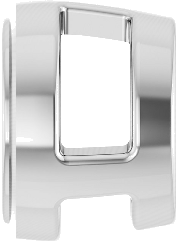 14K White 4.8 mm Round Slide Pendant Mounting (3)