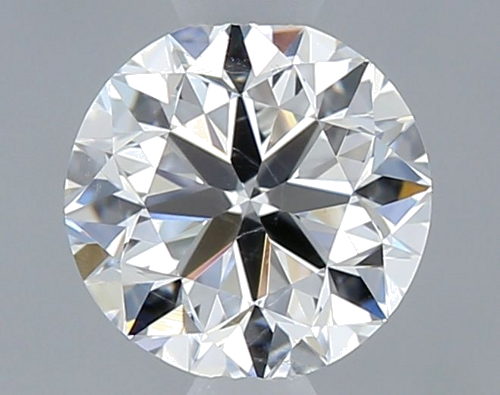 0.51 carat E-SI1 Very Good cut Natūralus Round Deimantas (1)