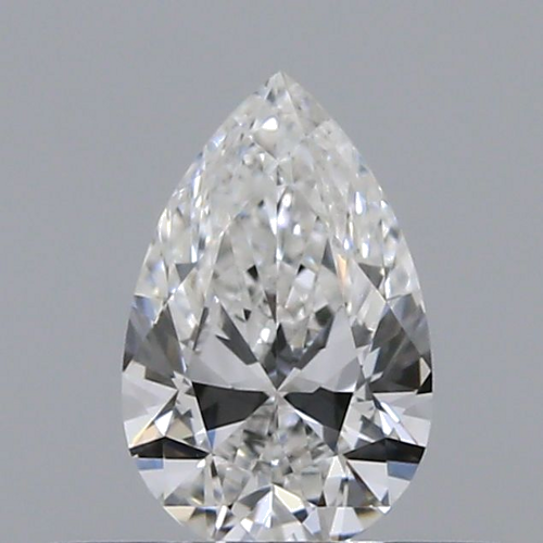 0.31 carat E-VVS1 Natūralus Pear Deimantas (1)